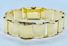 Hamilton Damenuhr mit Handaufzug, 14 Karat Gelbgold