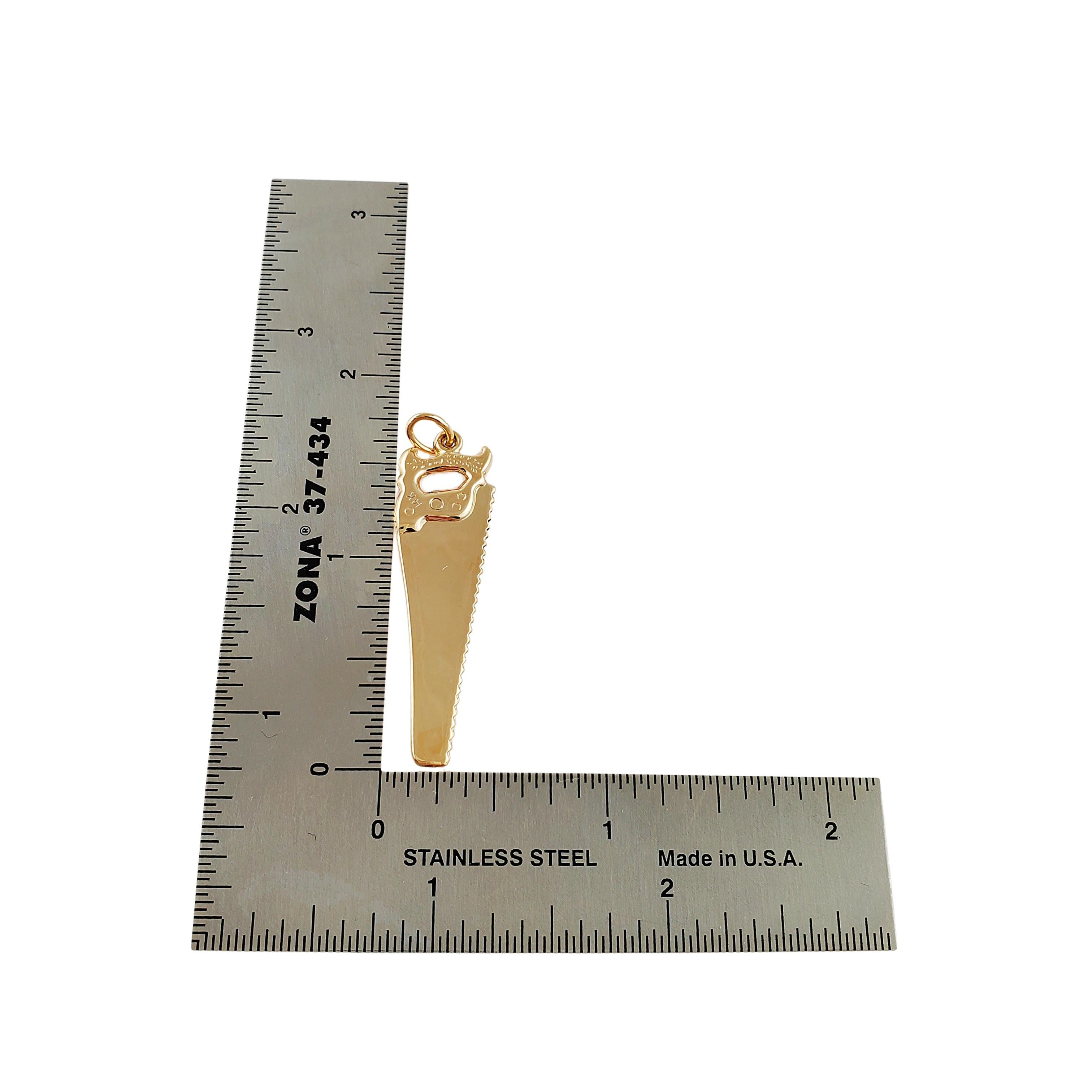 14K Gelbgold Handgeschnittener Anhänger/Armband für Damen oder Herren