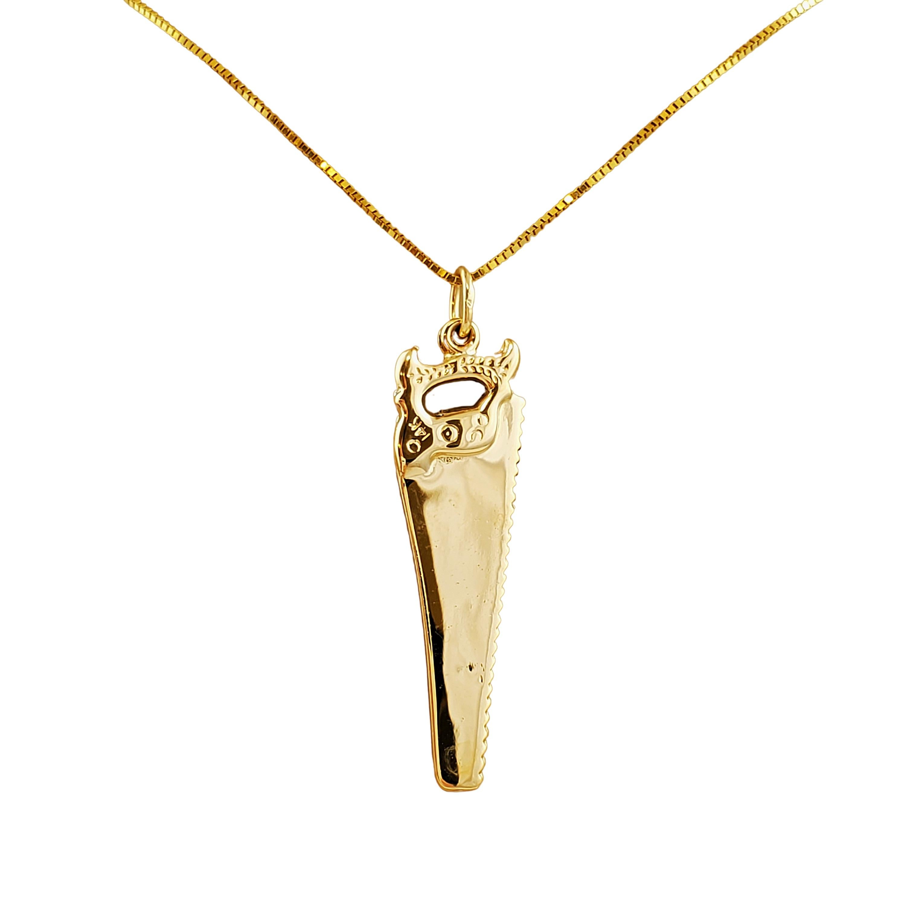 14K Gelbgold Handgeschnittener Anhänger/Armband 2