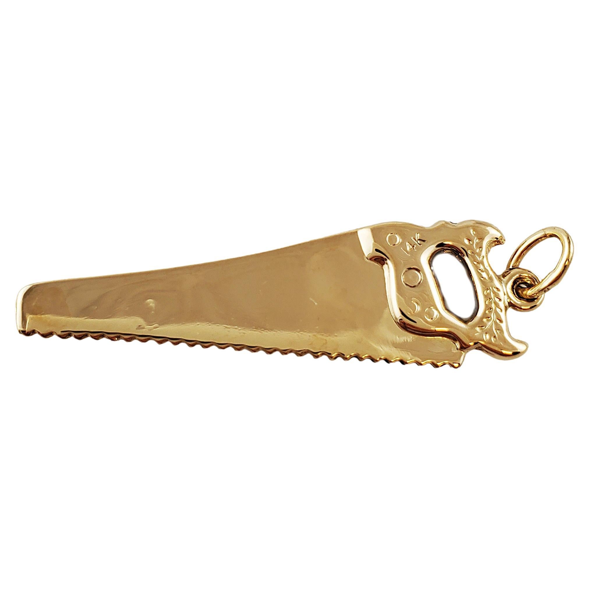 14K Gelbgold Handgeschnittener Anhänger/Armband