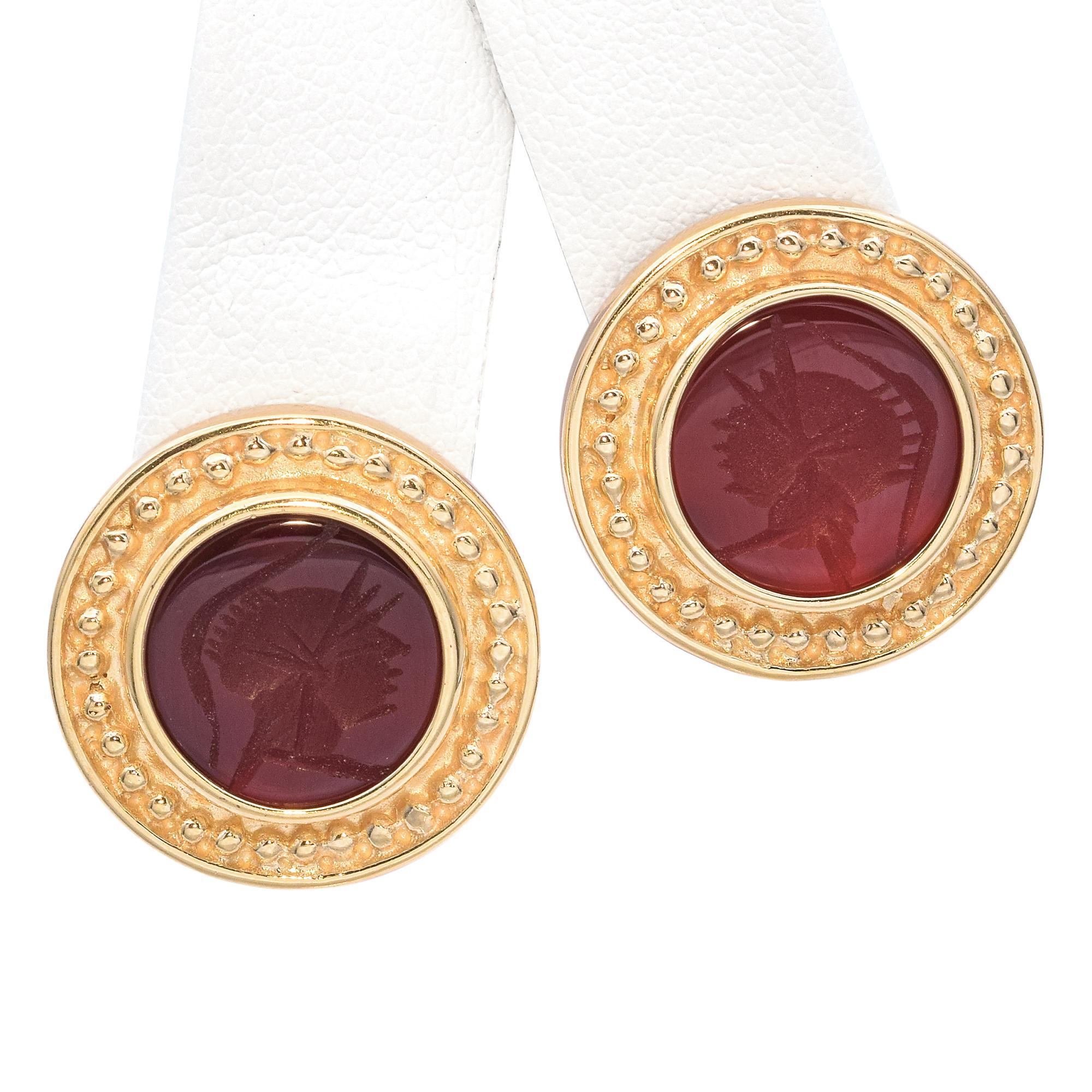 Donna Set di gioielli d'epoca in oro giallo 14 ct. in vendita