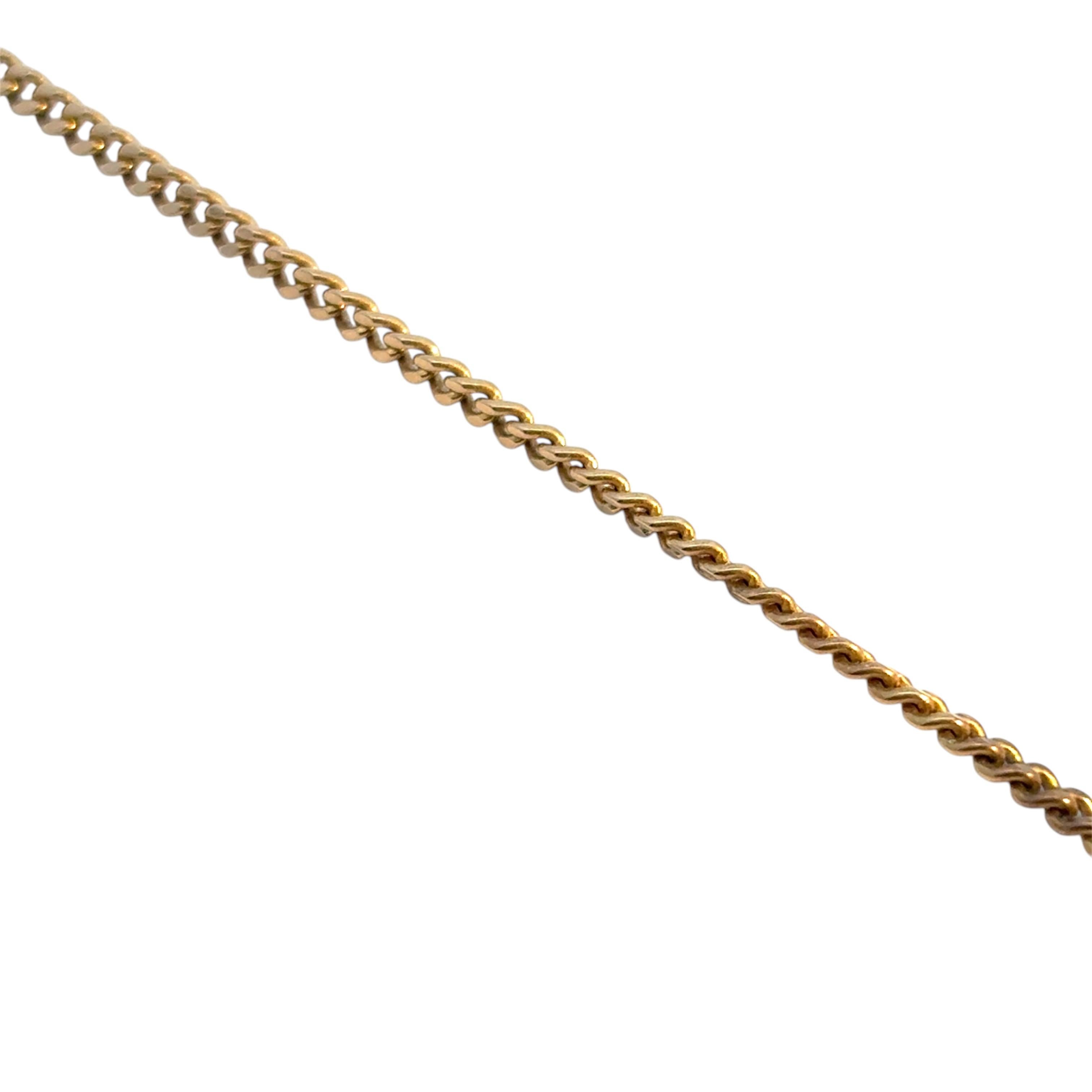 Vintage 14k Yellow Gold Link Chain Necklace

This stunning vintage Gold Chain Link Necklace is in excellent condition and is ready to ship!

Type: Chain Link Necklace
Material: 14k Yellow Gold
Measurements: The necklace measures approximately 20