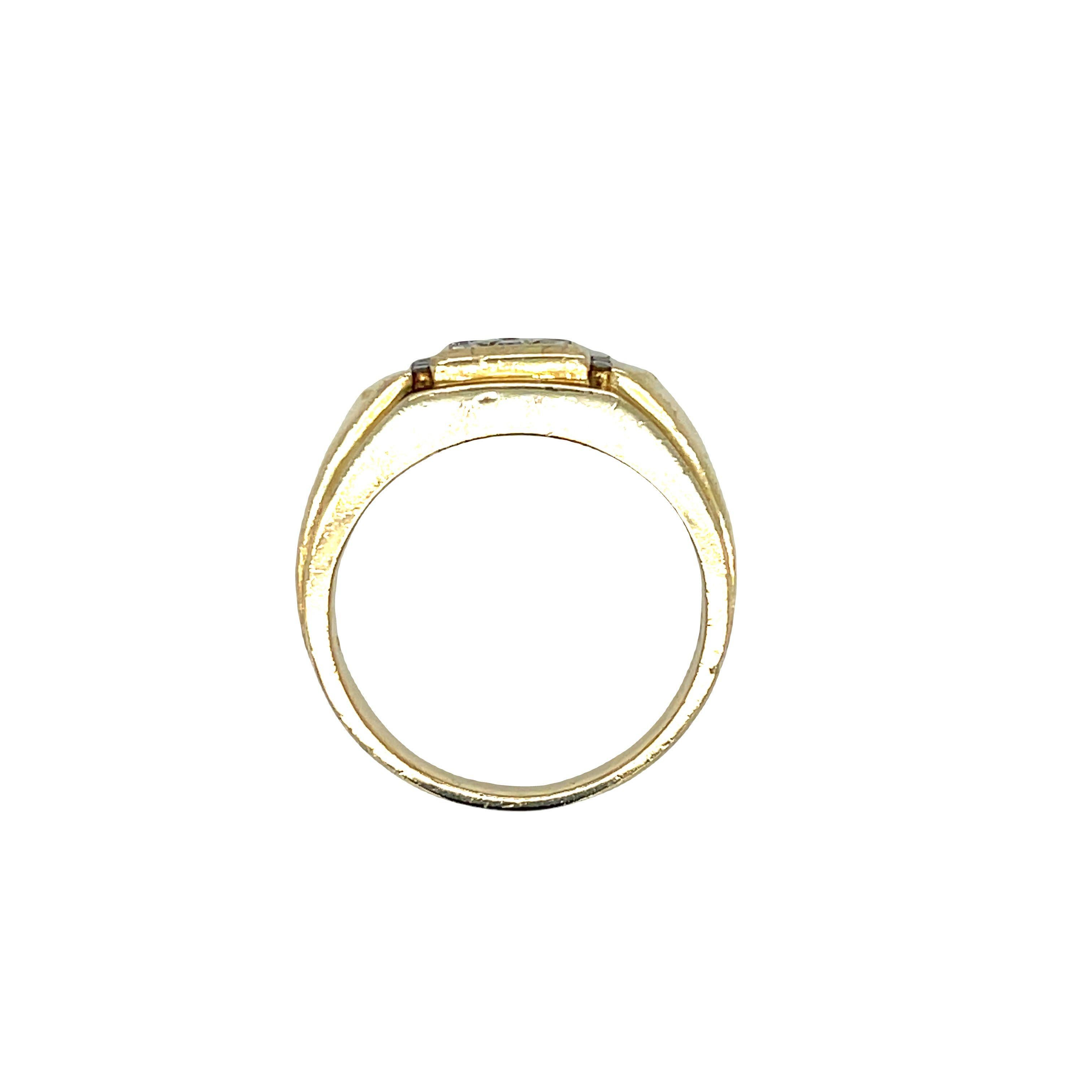 mens solid gold rings miami beach