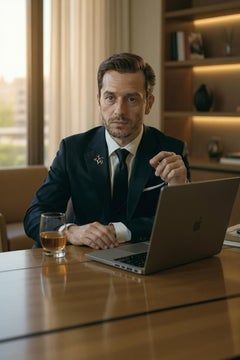 Vintage 14K Yellow Gold Multi-Stone Birds on Branches Brooch Pin