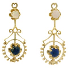 Opal Dangle Earrings