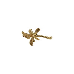 Vintage 14K Yellow Gold Palm Tree Charm
