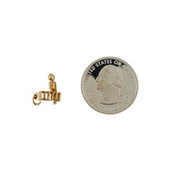 14K Yellow Gold Playpen Charm