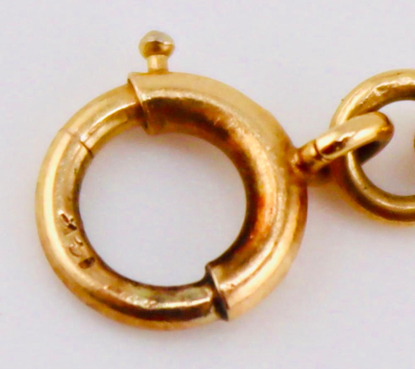 Vintage 14K Yellow Gold Scarab Gemstone Bracelet Carved Semi-Precious Scarabs For Sale 1