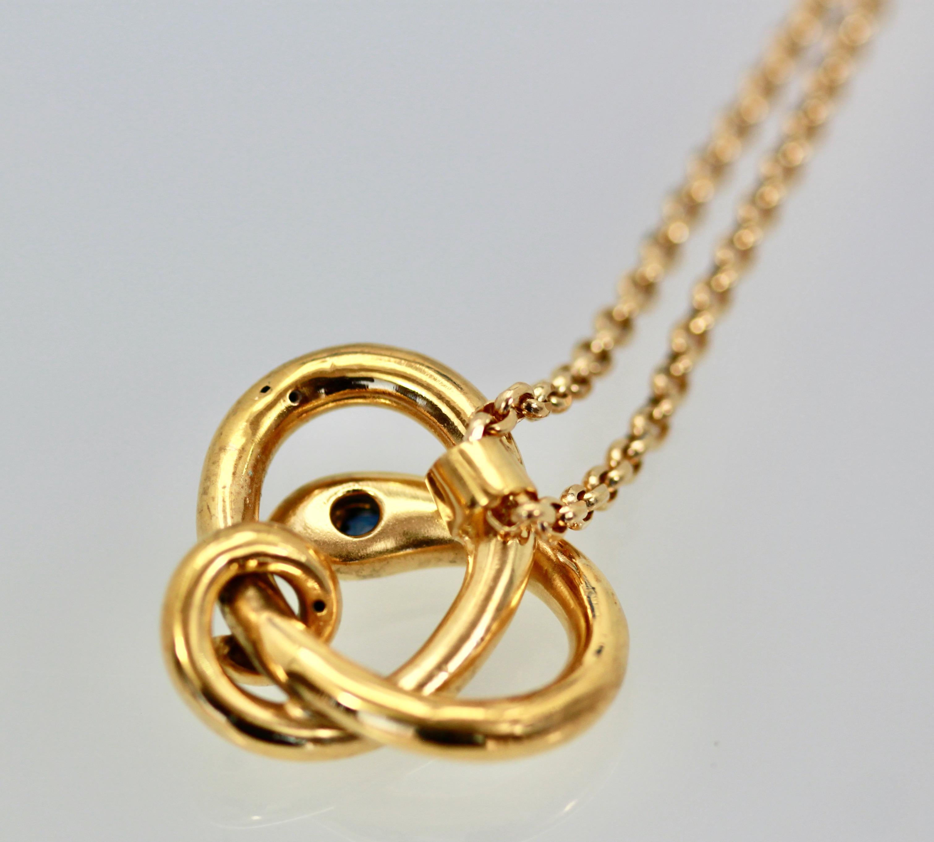 This lovely Snake pendant necklace is simple yet very special.  As many of you know I love snake jewelry and probably have the largest collection of Snake jewelry.  Whenever I see a snake if it is something I do not have I will purchase it.  During