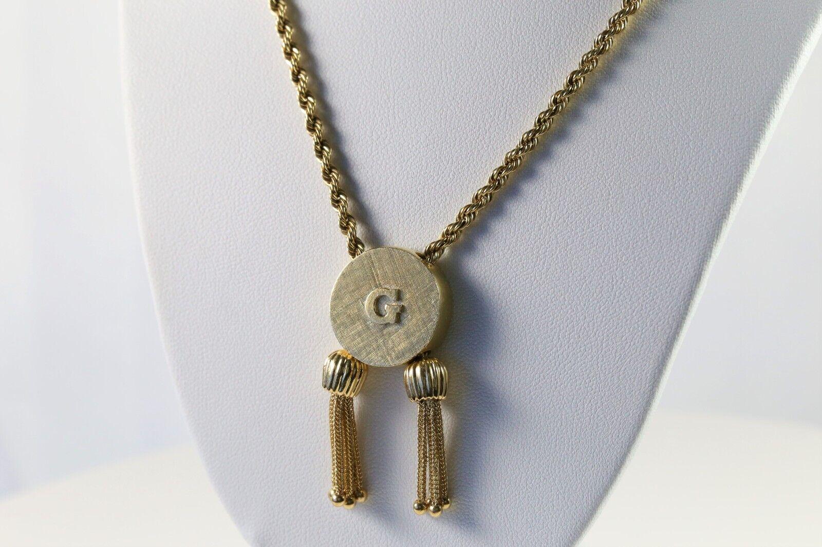 Vintage 14k Gelbgold Quaste 