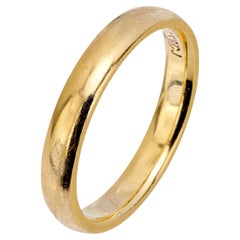 Alliance vintage en or jaune 14k