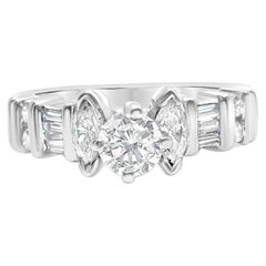Verlobungsring mit 1,50 Karat Diamant im Vintage-Stil für sie