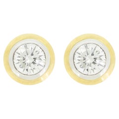 Vintage 1.50ct Diamond Stud Earrings, c.1970s