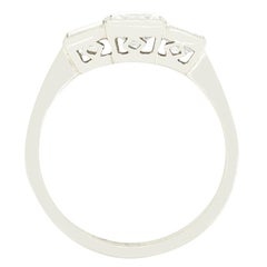 Vintage 1.55ct Diamond Three Stone Ring, c.1970s