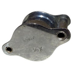 Vintage 16x Pocket Magnifying Loupe by Ruper, Mid-Century Modern