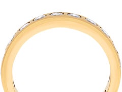 Vintage 1.76 carat Diamond and Yellow Gold Full Eternity Ring