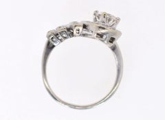 Vintage 1.78 Carat Old Cut Diamonds Cocktail Ring