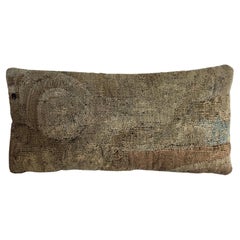Vintage 17th Century Flemish Tapestry Pillow 17" x 9"