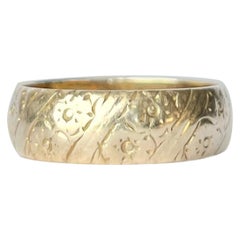 18 Karat Gold Dekoratives Vintage-Ring