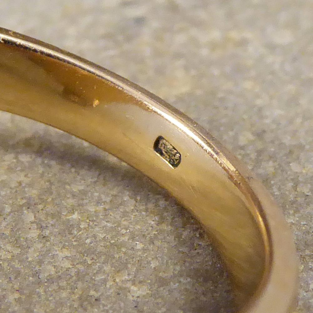 Women's Vintage 18 Carat Yellow Gold Watch Ring