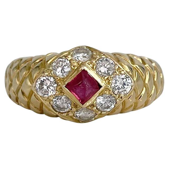 Anello acquamarina ottagonale da un carato Anello acquamarina ottagonale da un carato