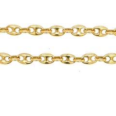 Vintage Collier pendentif Gucci en or 18 carats et Ã©mail