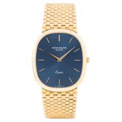 Patek Philippe Grand Ellipse Quartz d'epoca a 18 carati Model 3838/1