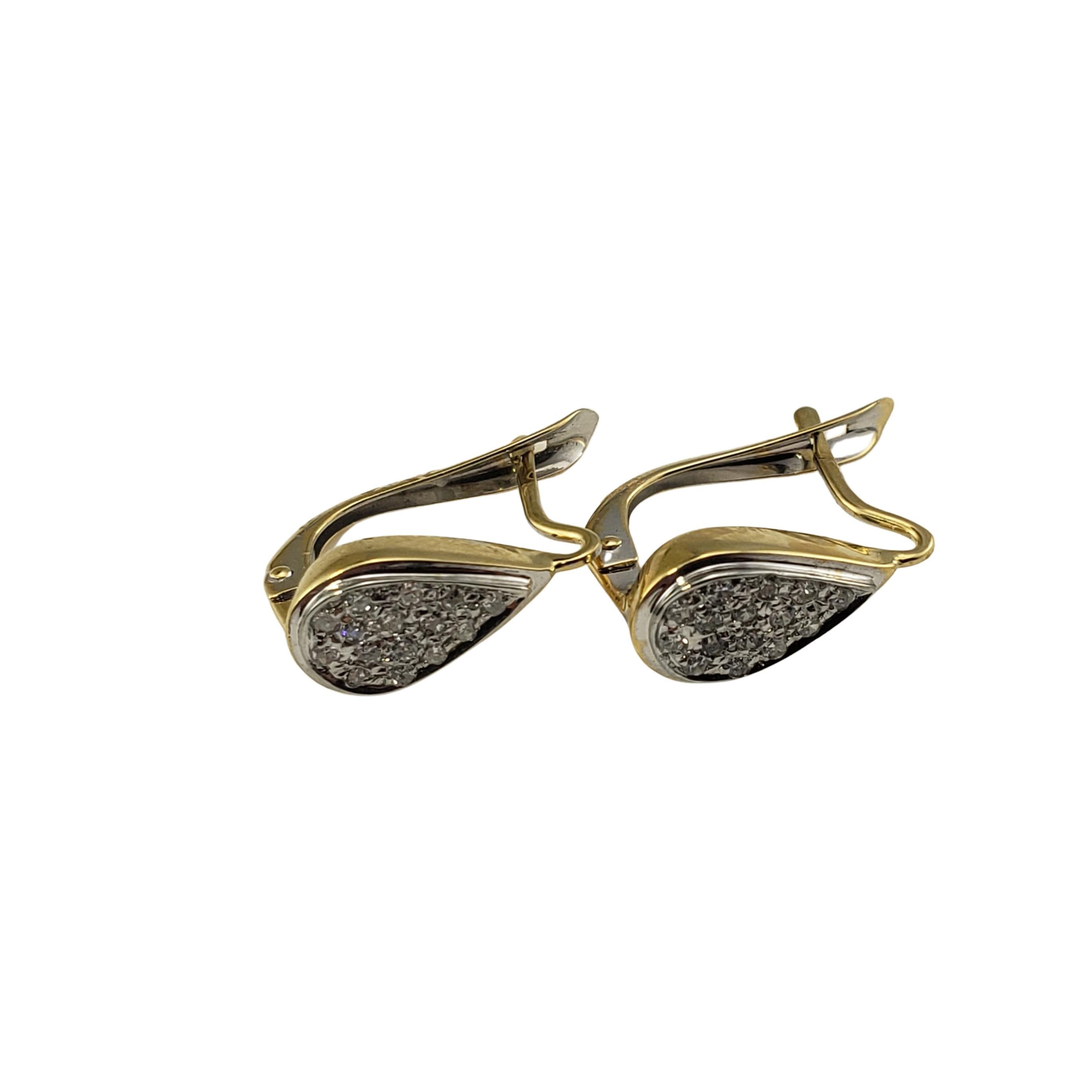 Single Cut 18 Karat White Gold and Diamond Earrings For Sale