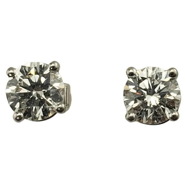 Special Order - Roma Diamond Stud Earring in 18-karat White Gold
