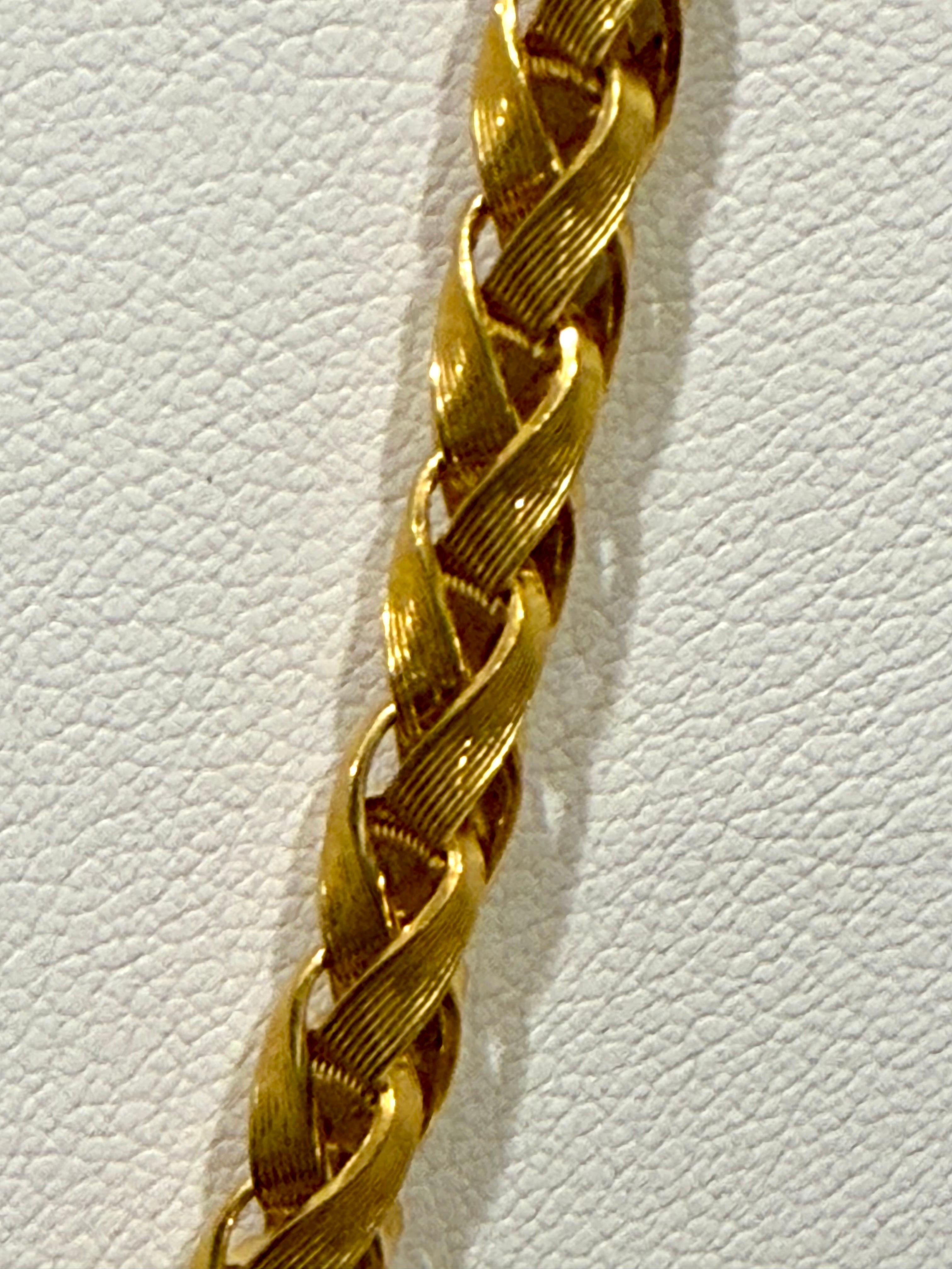 Women's or Men's Vintage 18 Karat Yellow Gold 84.7 Gm Chain, 5 mm Wide Necklace, 28 