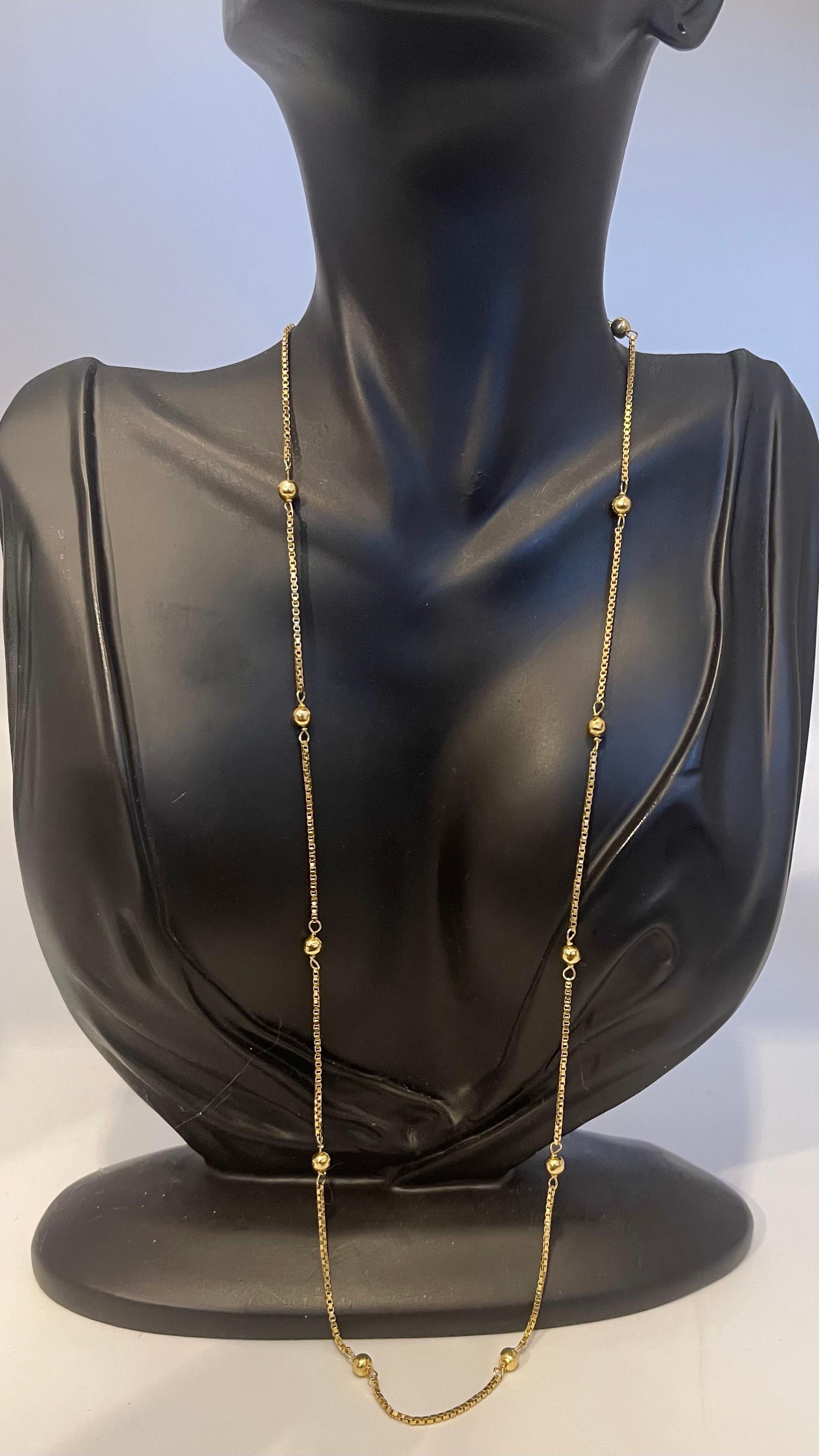 22K Multi Tone Gold Necklace W/ Singapore Chain & Tassel Bead Pendant –  ViraniJewelers Dev