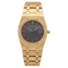 Vintage 18 Karat Yellow Gold Audemars Piguet Royal Oak with Date C Serial Box