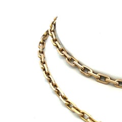 Vintage 18 Karat Yellow Gold Chain Necklace 28.1 Grams 20 Inch