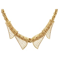 Used 18 Karat Yellow Gold Collarette Necklace