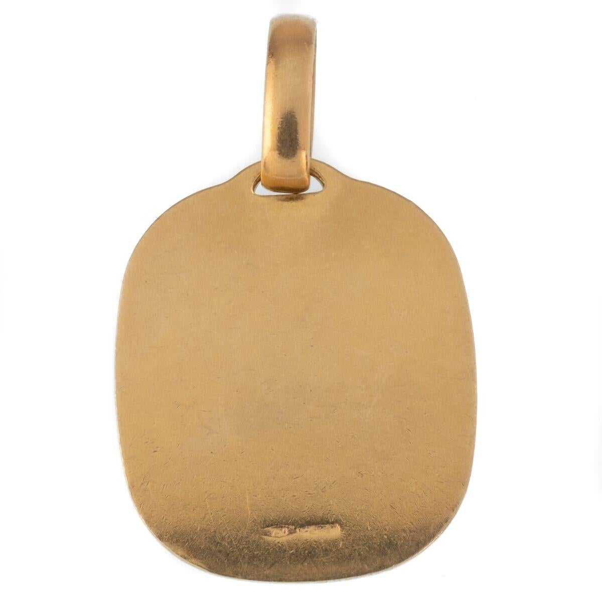 Vintage 18 Karat Yellow Gold Leo Charm c.1970s