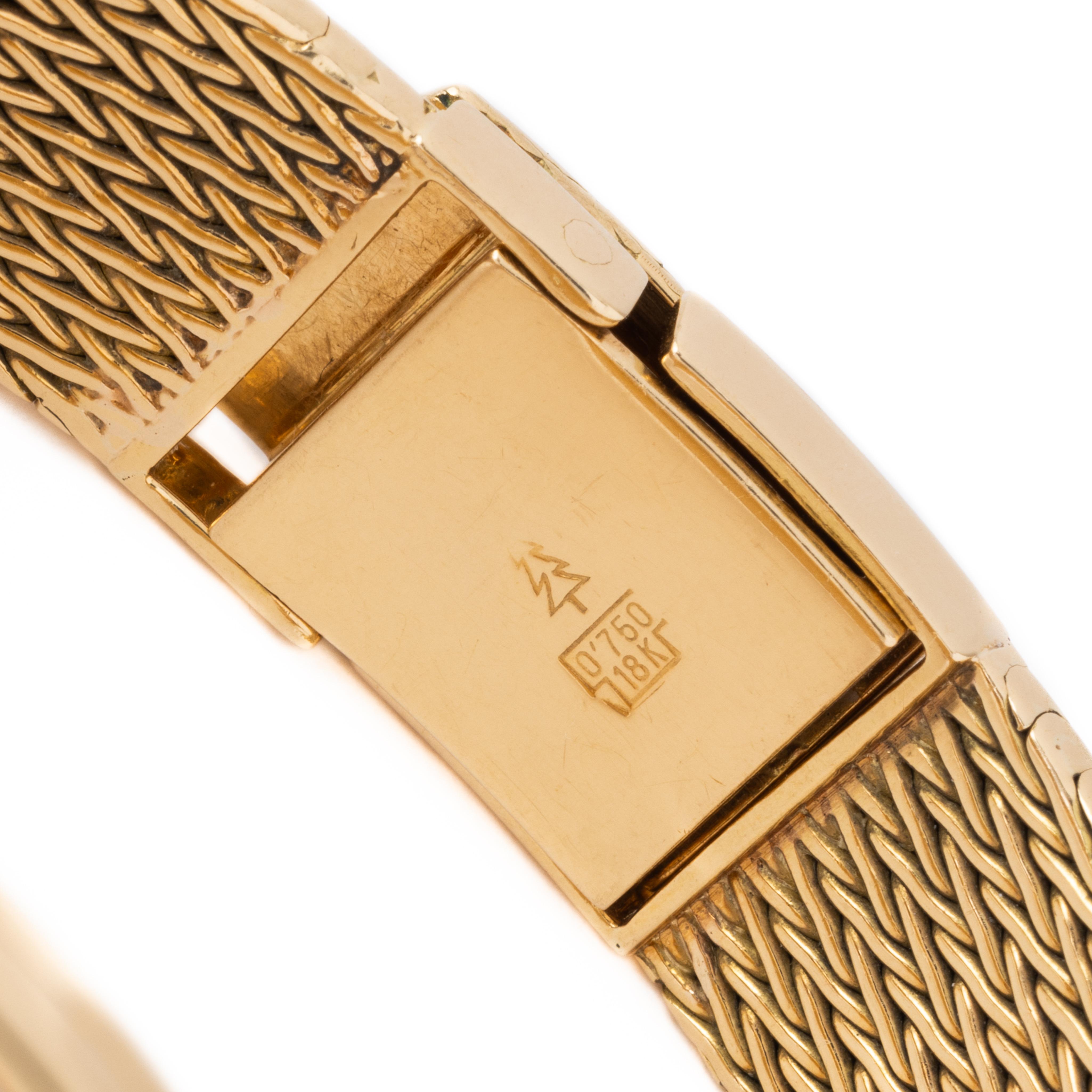 Vintage 18 Karat Yellow Gold Patek Philippe Ellipse Manual Wind Model 3848 1