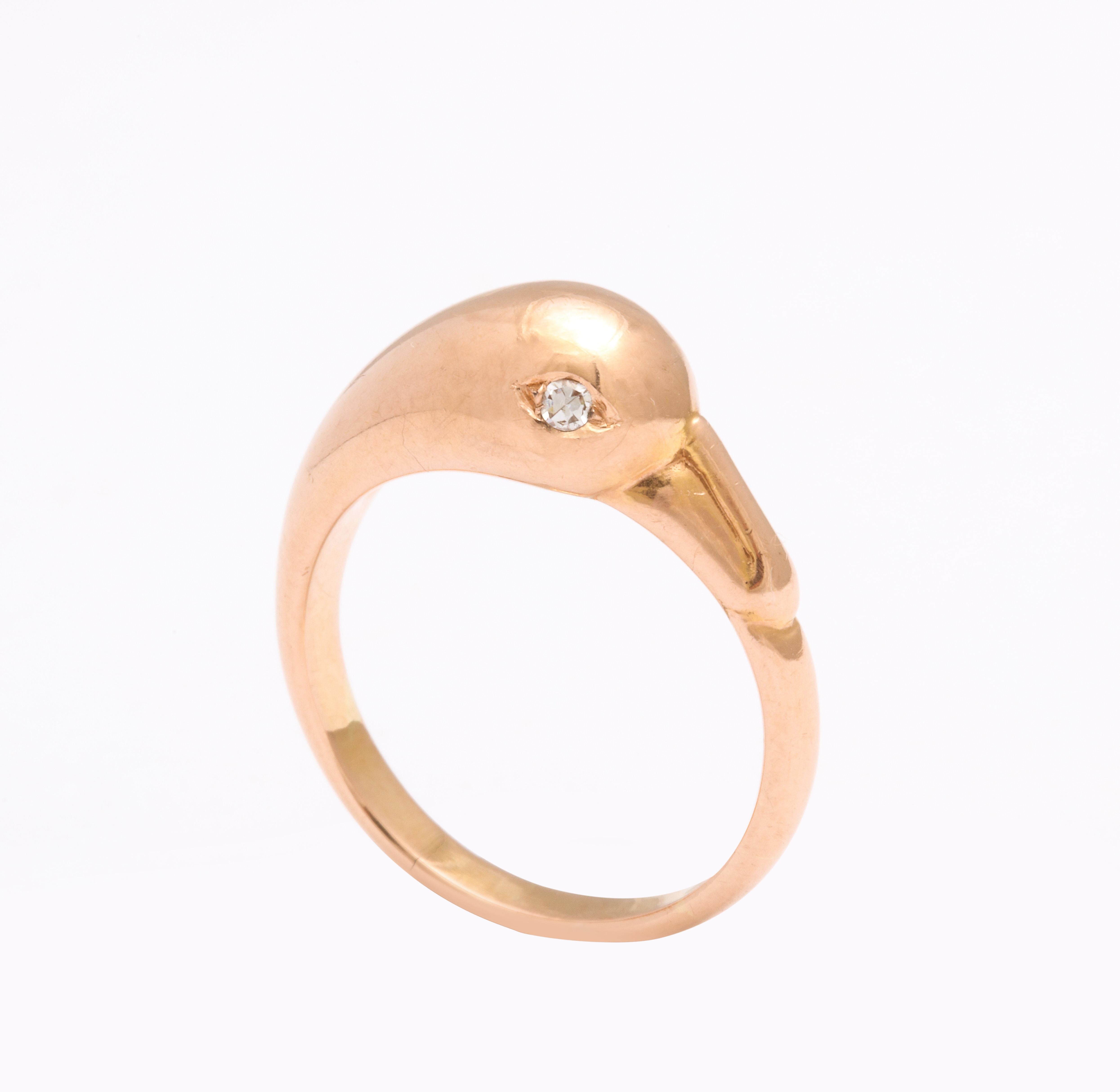 A romantic 18 Kt swan ring brings the symbol of  purity, fidelity in marriage and monogamy. A graceful ring in which the swan's beak touches its tail in the sign of infinite love. Like an infinity symbol or love know there is no beginning or end.