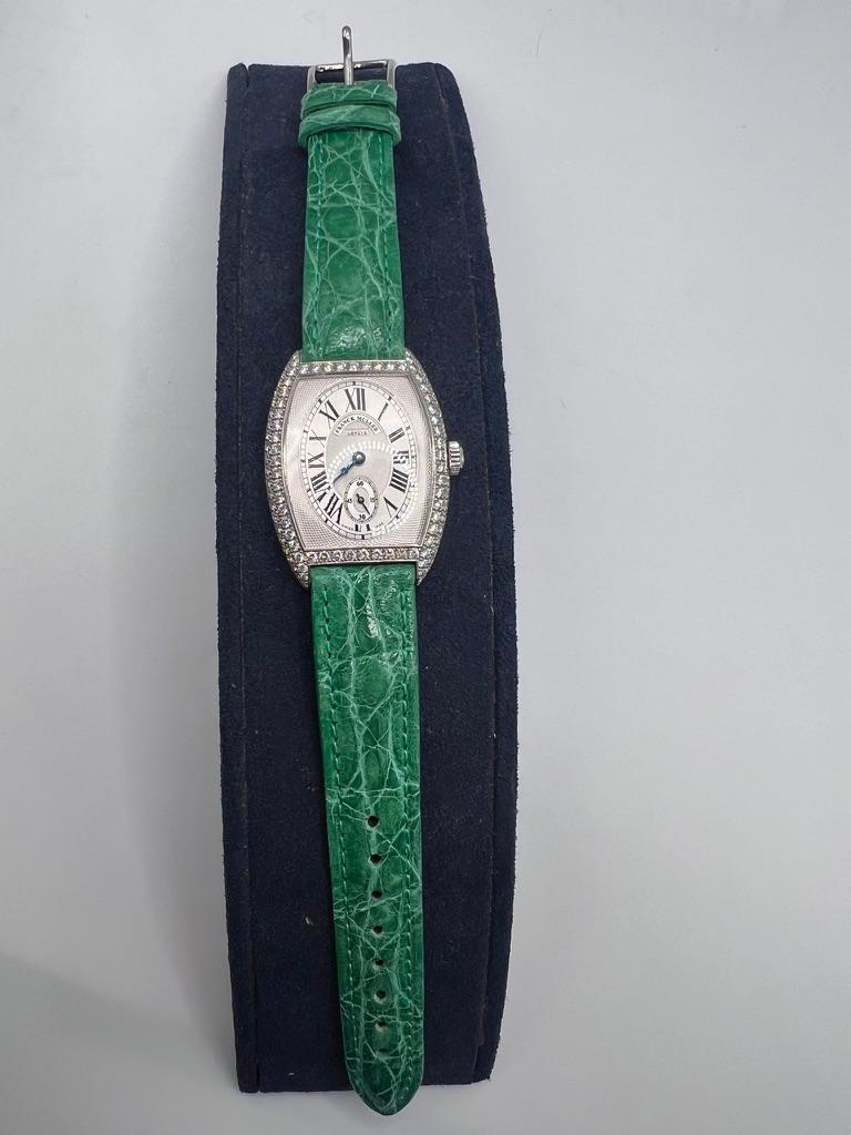 Montre Master of Complications Franck Muller vintage en or 18 carats et diamants Excellent état - En vente à New York, NY
