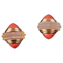 Coral More Earrings