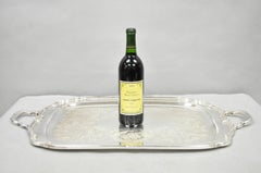 Vintage 1847 Rogers Bros "Remembrance" 9892 Silver Plated Serving Platter Tray