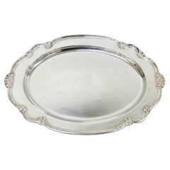 Vintage 1847 Rogers Bros "Remembrance" Oval Silver Plated Serving Platter Tray