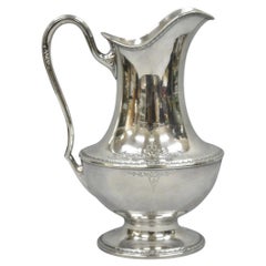 Vintage 1847 Rogers Bros. Silver Plated Argosy Victorian Water Pitcher