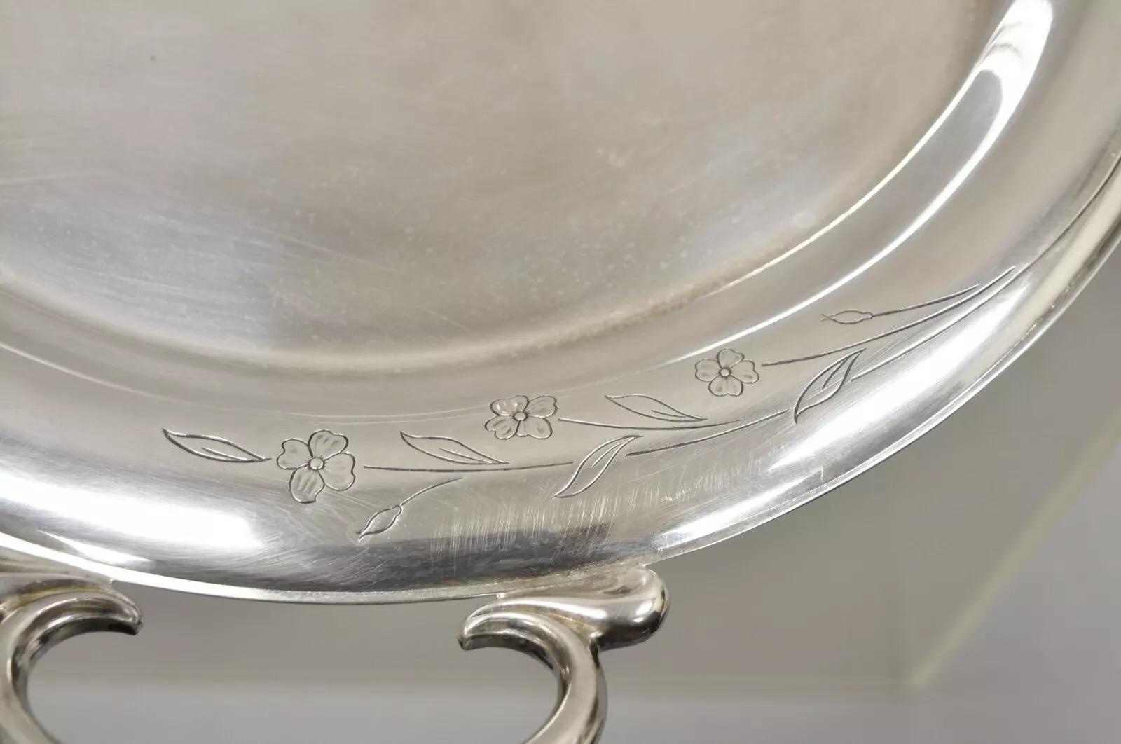 Vintage 1847 Rogers Bros. Bandeja ovalada para servir 
