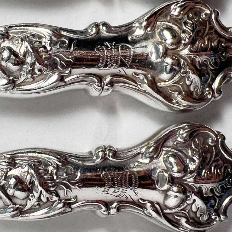 Vintage 1847 Rogers Brothers versilberte Hohlgriffmesser mit Hohlgriff - 4er-Set (Englisch) im Angebot