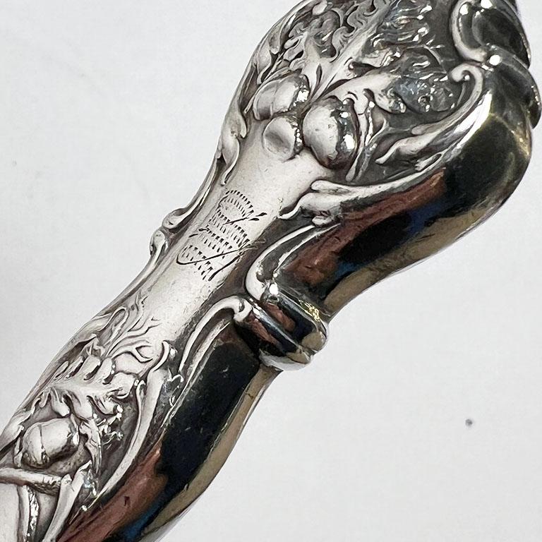 Vintage 1847 Rogers Brothers versilberte Hohlgriffmesser mit Hohlgriff - 4er-Set (20. Jahrhundert) im Angebot