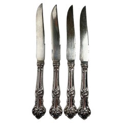 Vintage 1847 Rogers Brothers Silver Plate Hollow Handle Knives - Set of 4