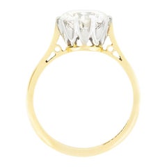 Vintage 1.85ct Diamond Solitaire Ring, c.1950s