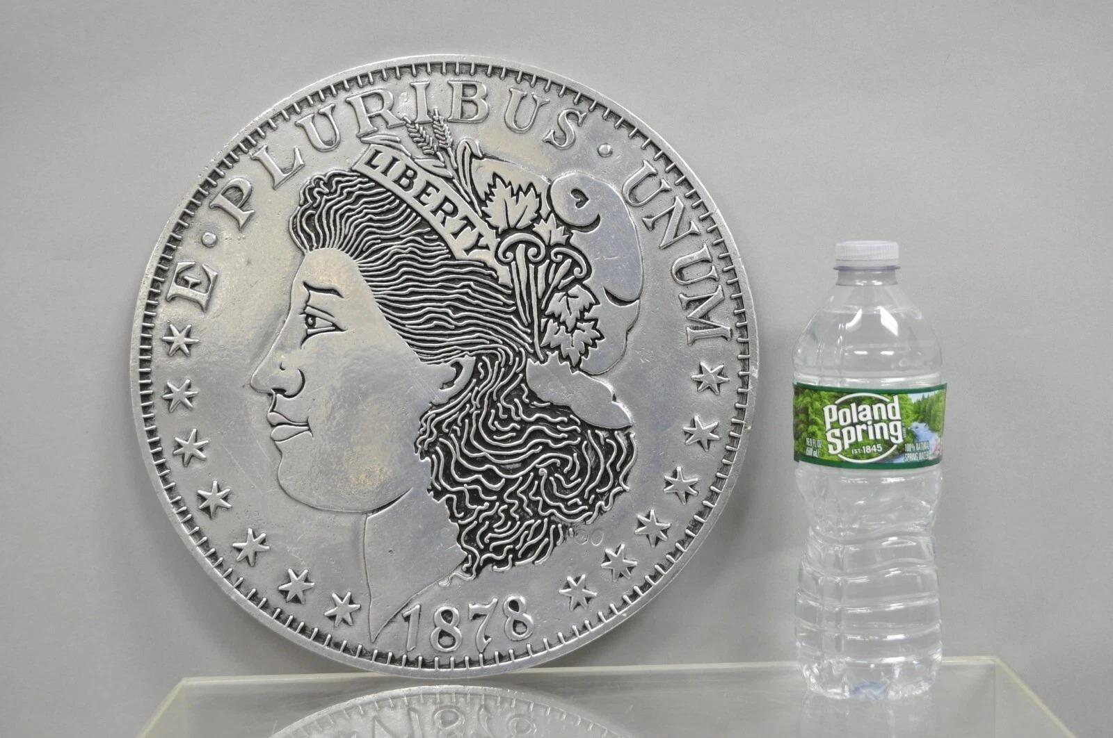 Vintage 1878 Morgan Silber Dollar 12 