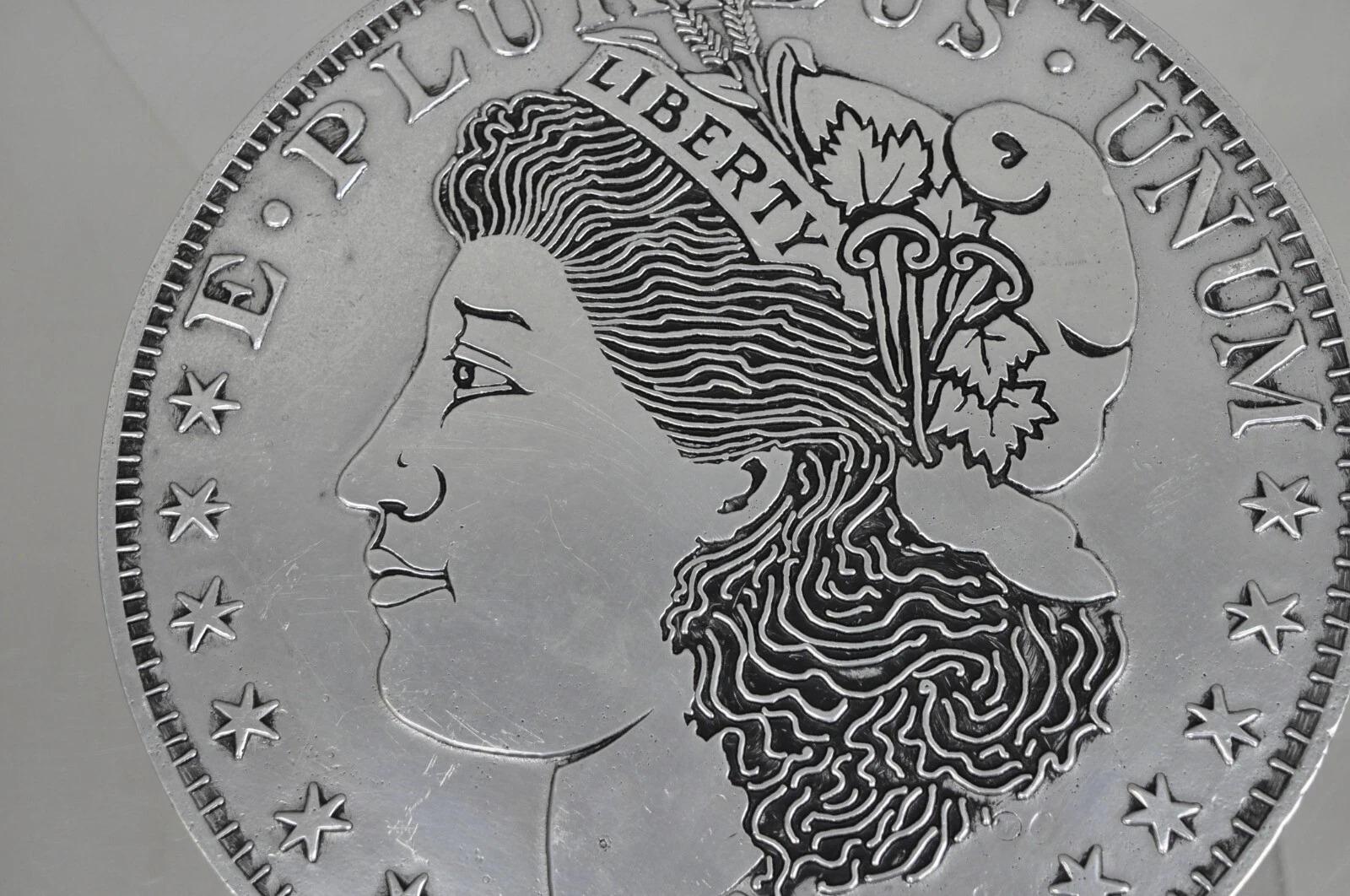 Vintage 1878 Morgan Silber Dollar 12