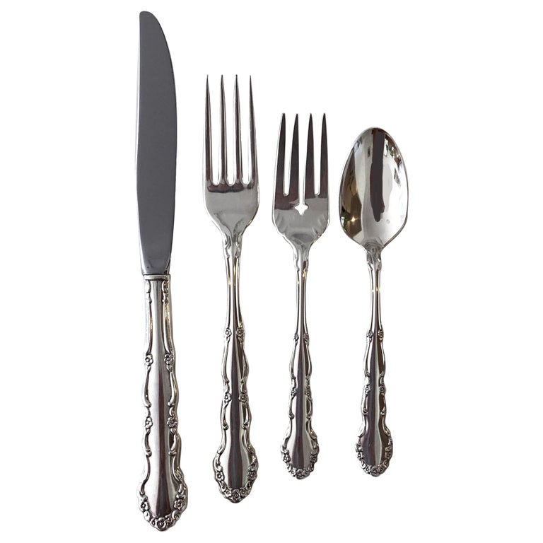 Pickle Fork 1881 Rogers Oneida Silverware Vintage 1881 Rogers